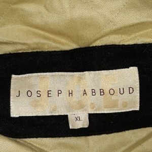 3/4 Length JOSEPH ABBOUD! 100% Wool Coat With Hood